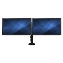 Supporto monitor TV scrivania ( 16 Kg ) VESA 100 x 100 Doppio Monitor Black ARMBARDUOG