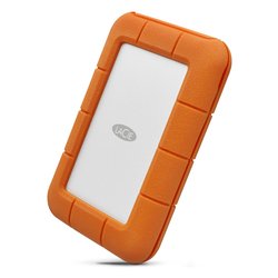 Hard Disk esterno 2.5 5TB RUGGED USB C 5TB Silver e Orange STFR5000800