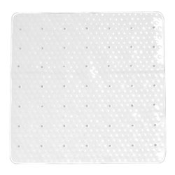 Tappeto bagno antiscivolo Per Doccia SOLID Bianco (53x53x0,7 cm) TADO4000230