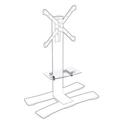 Mensola carrello ERARD Serie Will Clear e Black ER039090