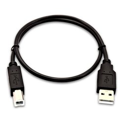 Cavo USB 2.0 Black 0,5m V7USB2AB 50C 1E