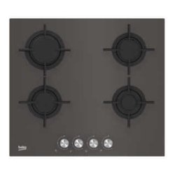 Piano cottura gas 4 zone Hilg 64222 Szg Grigio pietra (60cm)