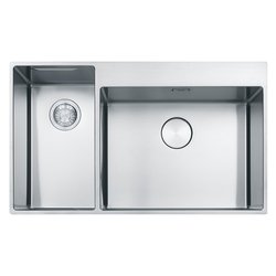 Lavello 1 vasca e mezza (86cm) Bwx 220 54 27 BOX Inox Spazzolato 127 0538 260