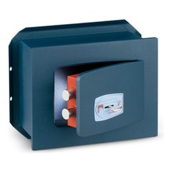 Cassaforte a chiave incasso muro (27x20x21cm) GOLD KEY Grigio scuro GK2