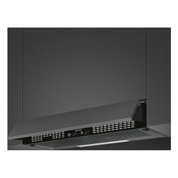 Cappa incasso (89,8cm) semi integrata estraibile UNIVERSALE Nero KSEIR92NE2