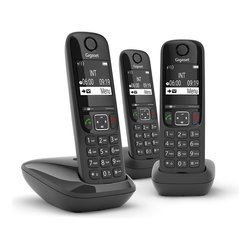 Cordless Trio AS SERIES As690 Black L36852 H2816 K111