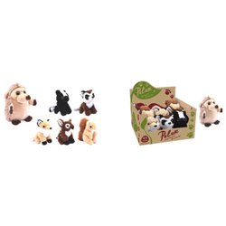 Peluche Animale del bosco (18cm) PELUX Assortito 83433