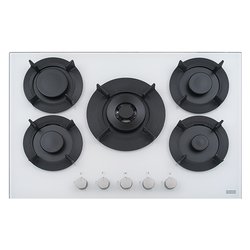 Piano cottura gas 5 zone MARIS FREE Fhmf 755 4G Dc C Wh Bianco (75cm)