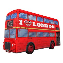 Puzzle 216 pz London Bus 8a+ 3D 12534