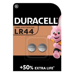 Batteria LR44 Alcalina 2pz DU23