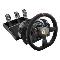Volante e pedaliera simulatore guida MULTIPIATTAFORMA Lamborghini Black LA  GA AC 13