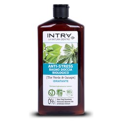 Bagno doccia Intra bagno biologico anti stress idratante the verde & canapa 400 ml