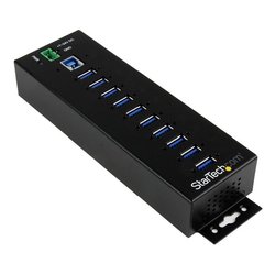Hub USB 3.0 Industriale Black 10 porte HB30A10AME