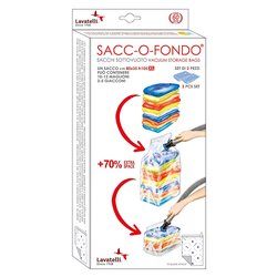 Sacco salvaspazio sottovuoto 2 Pz (80x35x105cm) SACCOFONDO 527