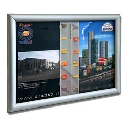 Bacheca SIMPLEX A3 Anodizzato argento (55x5x40 cm) 23SIMPLEX2 AR