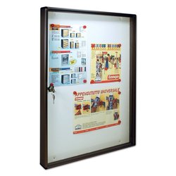 Bacheca avvisi 2 x A3 (55x5x73cm) Grigio ghisa 23BCN05VRGH