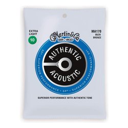 Muta corde chitarra acustica SUPERIOR PERFOMANCE 80 20 Extra Light Bronze MA170