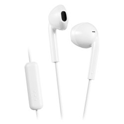 Auricolari microfono filo White HA F17M WE