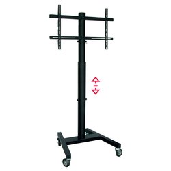 Carrello monitor 55 Professional Spring Black OM0284