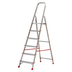 Scala domestica 6 gradini alluminio SCALAMIA AL160