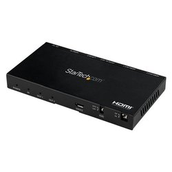 Splitter HDMI 4K 60Hz con Scaler Video Black 2 porte ST122HD20S