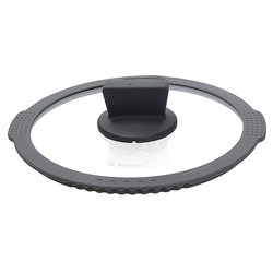 Coperchio pentola Vetro (28cm) AMBIZIOSA Trasparente e Grigio WL558T7GRTG