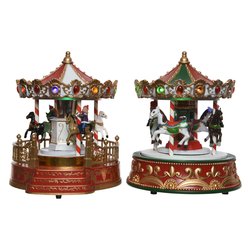 Giostrina carosello con movimento, luci e musica (19x19x22cm) Assortito 481322