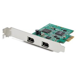 Scheda di espansione FireWire 400 Pci Express a 2 Porte PEX1394A2V2