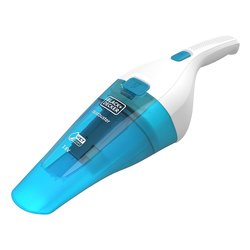 Mini aspirapolvere DUSTBUSTER Litio Wet&Dry Bianco e Azzurro 3,6V WDC115WA Batteria integrata