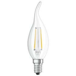 Lampadina led colpo di vento E14 (2,5W) , luce calda STAR CLASSIC BA