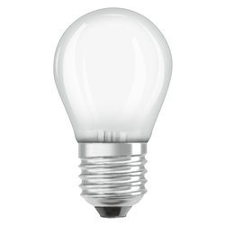 Lampadina led goccia E27 (5,5W) , luce calda STAR CLASSIC P