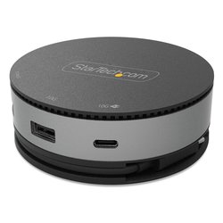 HUB 7 in 1 Docking Station Usb C Pd 75W Black e Silver DKT31CHDVCM