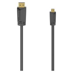 Cavo HDMI Plug To Micro Plug Black 1,5m 00205016