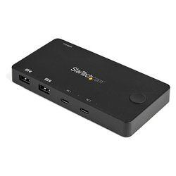Kvm switch USB C a 2 porte Black SV211HDUC