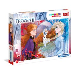 Puzzle 60 pz Maxi 4-6a (62x42cm) DISNEY FROZEN 26452
