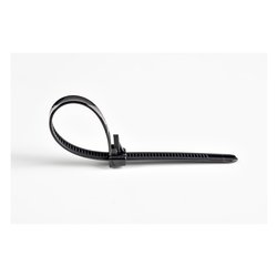 Set fascette cablaggio 100 pz Nero per serraggio cavi fino a 30 mm CBMZTRB5BK