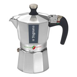 Caffettiera 2 Tazze MOKA INDUCTION Cromo e Nero 0006932