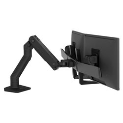 Supporto monitor TV scrivania ( 16 Kg ) VESA 100 x 100 HX SERIES Dual Arm Desk Mount Black 45 476 224