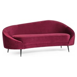 SERAPHIN Divano 3 posti sagomato Vinaccia