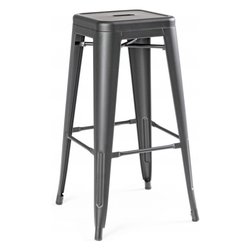 MINNESOTA Sgabello Antracite