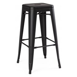 MINNESOTA Sgabello Nero