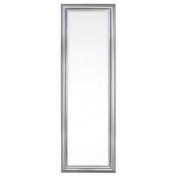 SANZIO Specchio senza luce Argento (42x132cm)