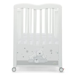 Lettino infanzia DOCESTELLA (131x73x103cm) Bianco 9900180610