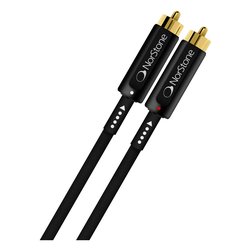 Cavo audio ARRAN Rca 100 Black 1m