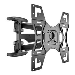 Supporto monitor TV parete ( 45 Kg ) VESA 400 x 400 Multisnodo Black MB5266