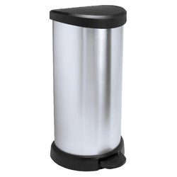 Pattumiera (40Lt) DECO BIN Silver K181125KD88KK