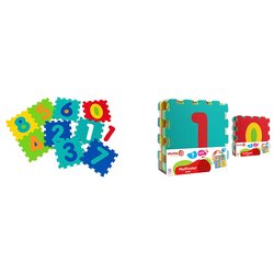 Tappeto gioco Puzzle Numeri 9 Pz (32x32cm) VITAMINA G 05095