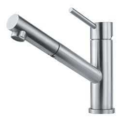 Miscelatore lavello doccetta estraibile ORBIT Inox satinato 115 0569 461