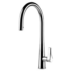 Miscelatore lavello doccetta estraibile PROTON Matt black 17153 299