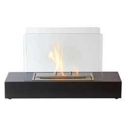 Biocamino 2kW MANTOVA Da Tavolo Black